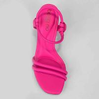 Sandália Beira Rio Calce Fácil Salto Bloco - Rosa - 3