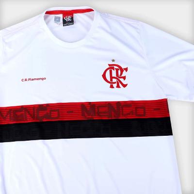 Camiseta Flamengo Approval Masculina - Branco