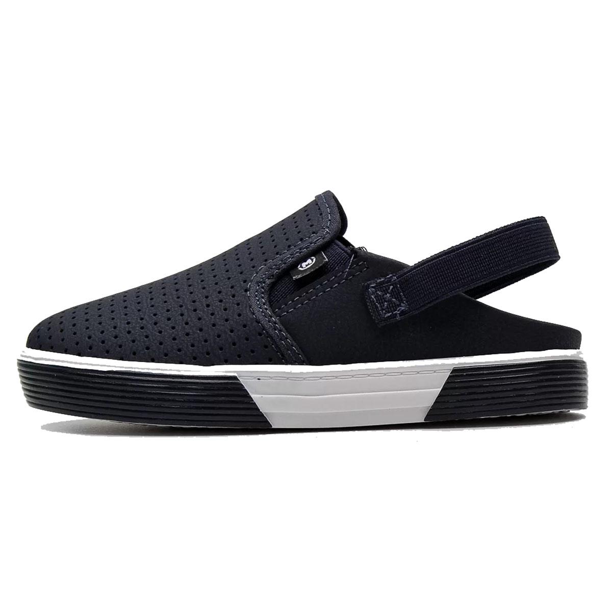 Slip On Infantil Molekinho Microperfuros Casual - Marinho - 2