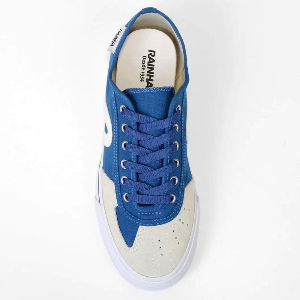 Tênis Rainha VL-2500 Masculino - Azul e Branco - 3