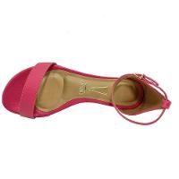 Rasteira Vizzano Básica Com Traseiro Feminina - Rosa - 3