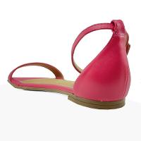 Rasteira Vizzano Básica Com Traseiro Feminina - Rosa