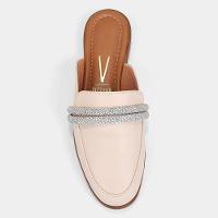 Mule Vizzano Com Brilho Feminino - Off White - 3