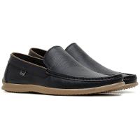 Mocassim Couro Freeway Coimbra Masculino - Preto - 1