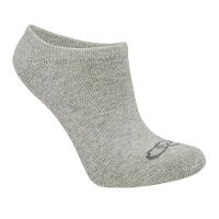 Meia Olympikus Sem Cano Pacote Com 3 Masculina - Branco e Cinza - 3