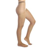 Meia Calça Lupo Loba Fio 15 New Fina - Bege - 1