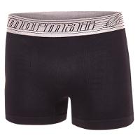 Cueca Boxer Mormaii Logo Elástico Masculina - Preto e Cinza - 1