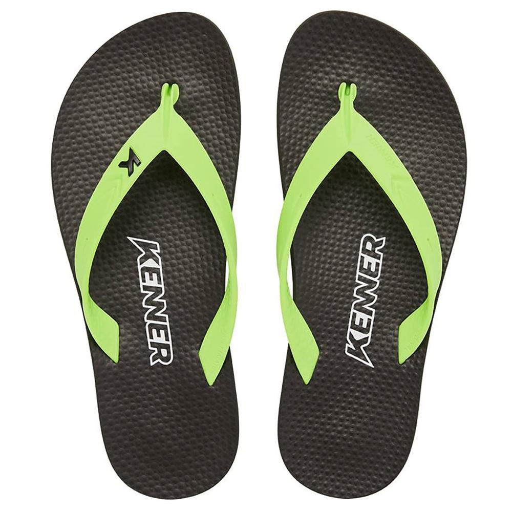 Chinelo Kenner New Summer Masculino - Preto e Verde - 2