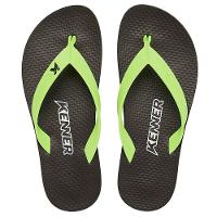 Chinelo Kenner New Summer Masculino - Preto e Verde - 2