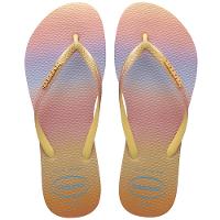 Chinelo Havaianas Slim Gradient Sunset Feminino - Amarelo Limão - 1