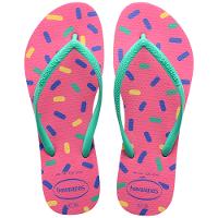 Chinelo Havaianas Slim Harmony Feminino - Rosa - 1