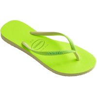 Chinelo Havaianas Slim Glitter Neon Feminino - Verde Limão - 2