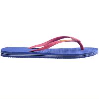 Chinelo Havaianas Slim Brasil Feminino - Azul e Rosa - 3