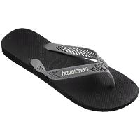 Chinelo Havaianas Power Light Solid Masculino - Preto e Cinza - 2