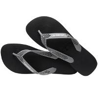 Chinelo Havaianas Power Light Solid Masculino - Preto e Cinza - 4