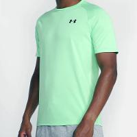 Camiseta Under Armour Tech 2.0 Masculina - Preto e Verde Limão - 3
