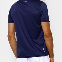 Camiseta Mizuno Run Spark 2 Masculina - Marinho