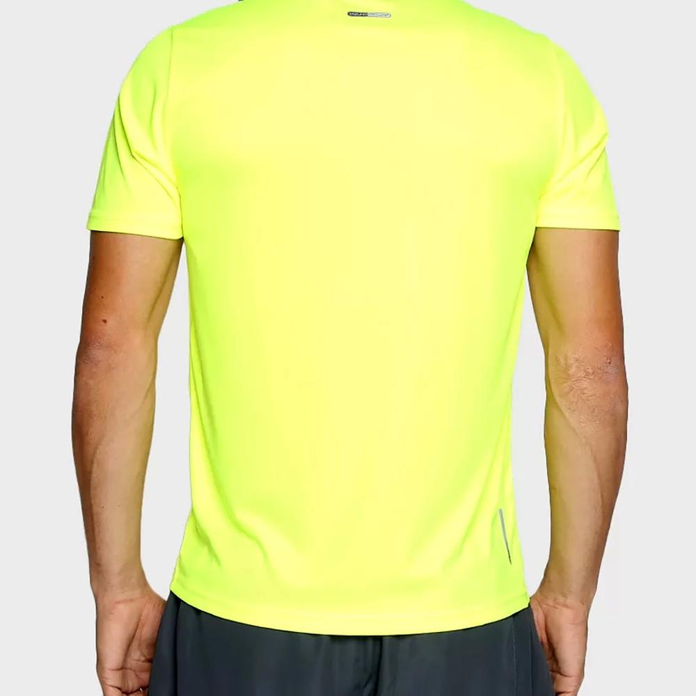 Camiseta Mizuno Run Spark 2 Masculina - Amarelo Claro - 2