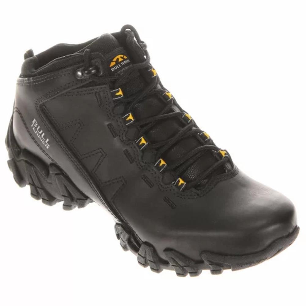 Bota Couro Bull Terrier Ranger Masculina - Preto - 5