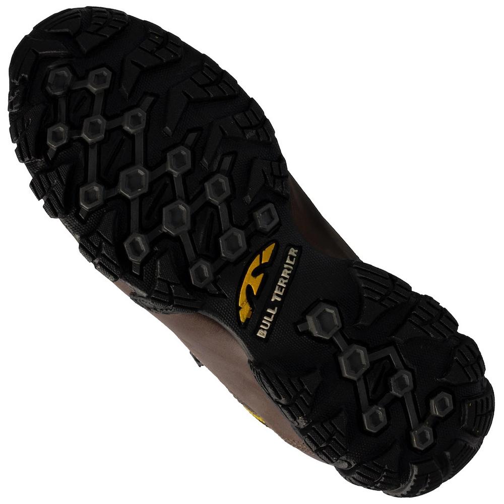 Bota Bull Terrier Alpina Dry Couro Masculina - Café - 5