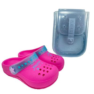 Babuche Disney Frozen Fashion Bag Grendene Kids - Rosa