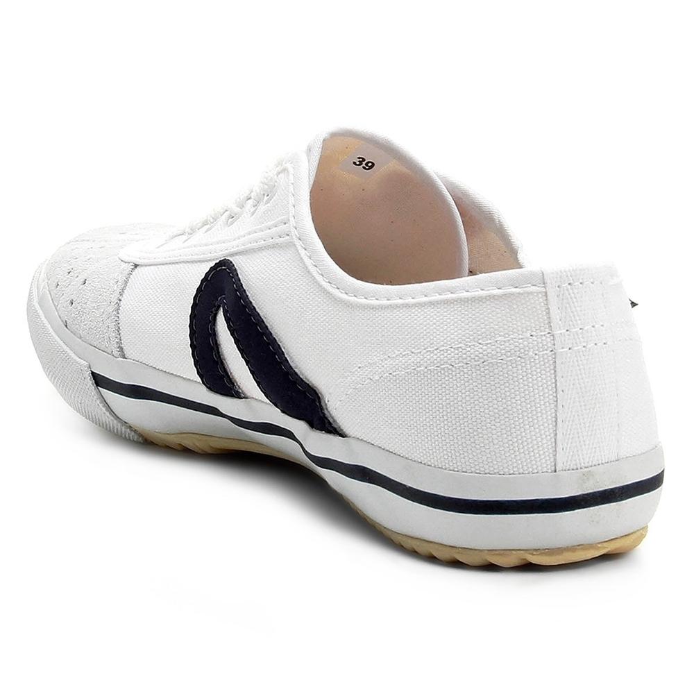 Tênis Rainha VL-2500 Masculino - Branco e Marinho - 3
