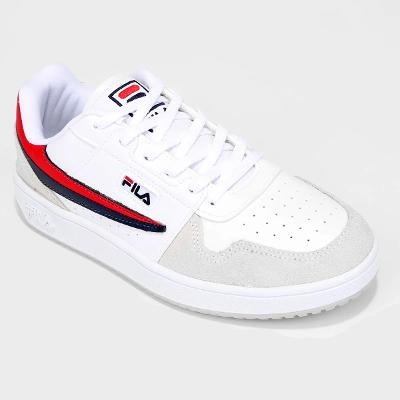 Tênis Fila Arcade Low Masculino - Branco e Marinho