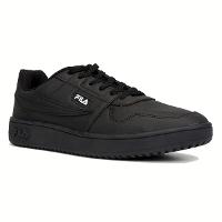 Tênis Couro Fila Acd Classic Masculino - Preto e Prata - 1