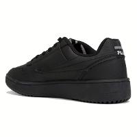 Tênis Couro Fila Acd Classic Masculino - Preto e Prata