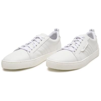 Tênis Casual John John Boston Leather Masculino - Branco
