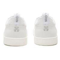 Tênis Casual John John Boston Leather Masculino - Branco