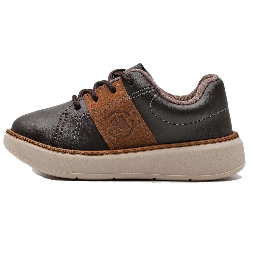 Tênis Infantil Molekinho Básico Casual Menino - Café - 2