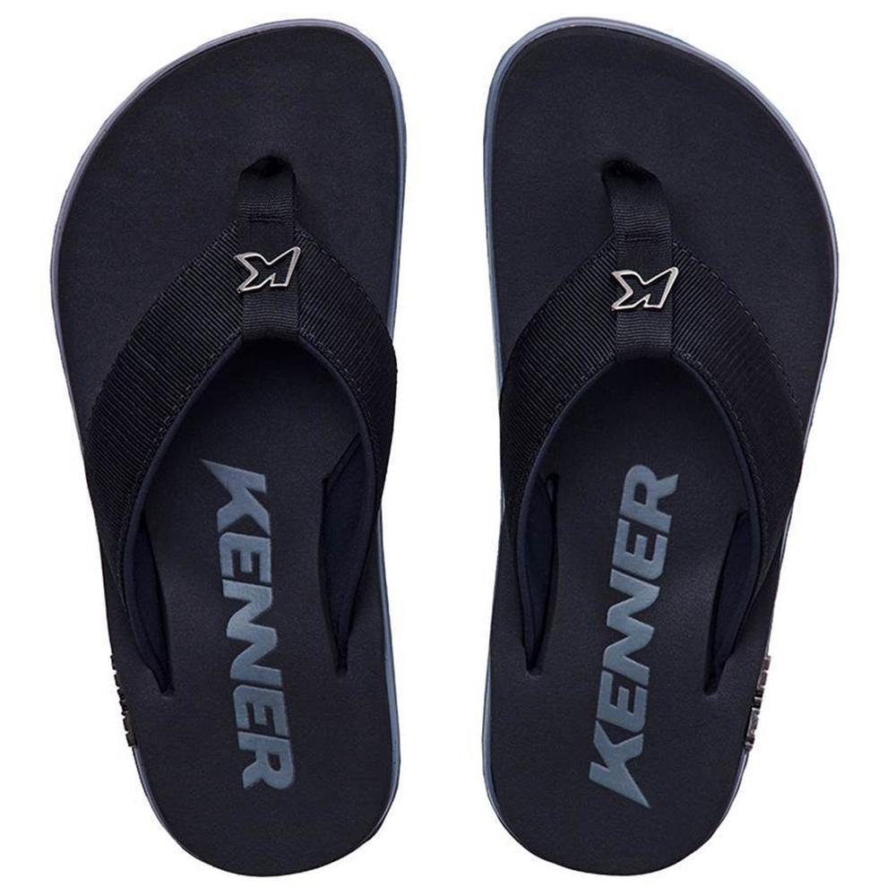 Sandália Kenner Kivah (DLK) Masculina - Preto e Cinza - 2