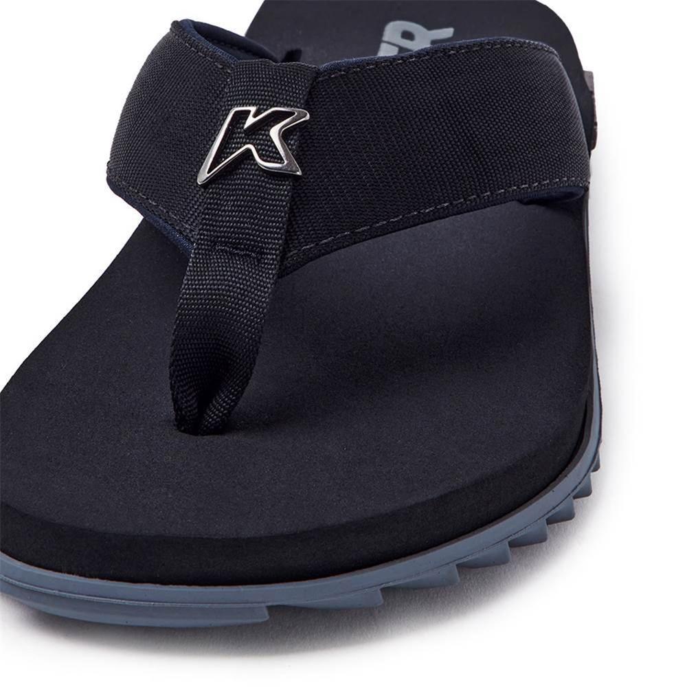 Sandália Kenner Kivah (DLK) Masculina - Preto e Cinza - 4