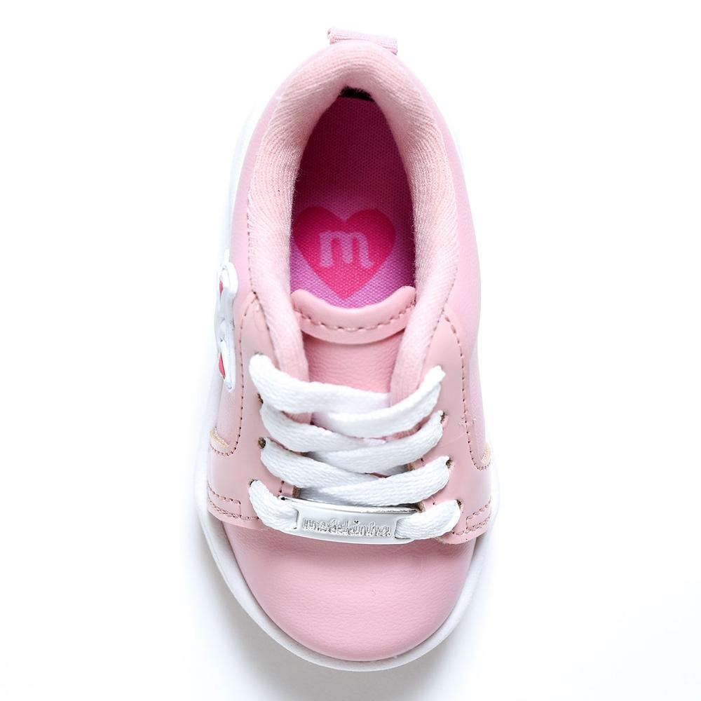 Tênis Molekinha Gatinha Baby Cadarço - Rosa - 3