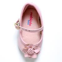 Sapatilha Boneca Molekinha Flor Baby - Rosa - 3