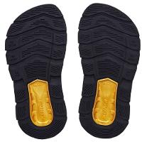 Chinelo Infantil Kenner Rakka Kids - Preto e Dourado - 5