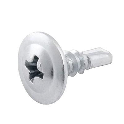 Parafuso para Drywall DLB19 - 4,2x19mm - Ponta Broca - Flangeada - Zincado - Chave PHS nº 2 - 100 unidades