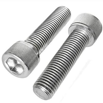 Parafuso Allen de Aço Inox com Cabeça - 1/2x1 - Rosca UNC - 13 Fios