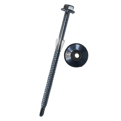 Parafuso com Asa 6,3x110mm - Ponta Broca - 10 unidades