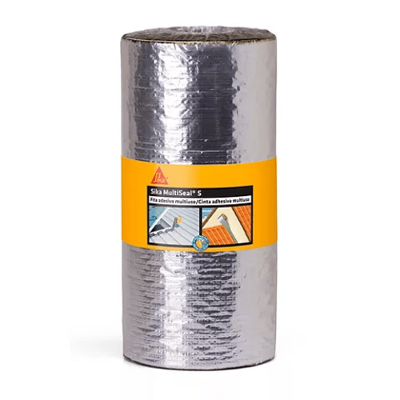 Manta Fita Impermeável Autoadesiva Asfáltica MultiSeal S - Sika - Rolo 30cm x 10m