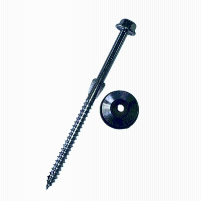 Parafuso com Asa - 6,3x110mm - Ponta Agulha - 10 unidades