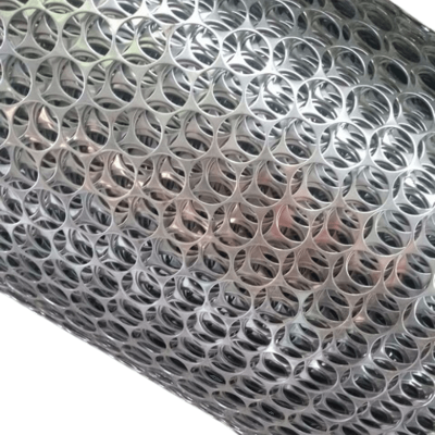 Tela Moeda Chapa Belinox em Aço Inox 430 - Furo 17,8mm - H 1m