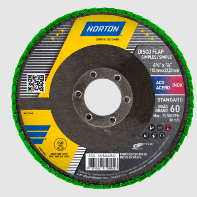 Disco Acabamento 4.1/2-115X22,23mm G60 Norton