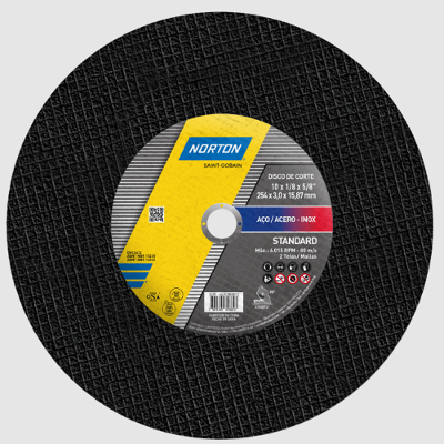 Disco Corte 10-254X3,0X15,87mm Norton