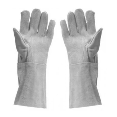 Luva de Segurança Raspa Cano Longo - Par