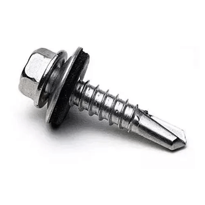 Parafuso Sextavado - 12x1 - Ponta Broca - Arruela Solta - 100 unidades - Paramax