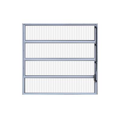 Vitro Basculante Alumínio Branco 1.00 (A) x 80 (L) - Hale