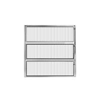 Vitro Basculante Alumínio Branco 60 (A) x 60 (L)- Hale - 1