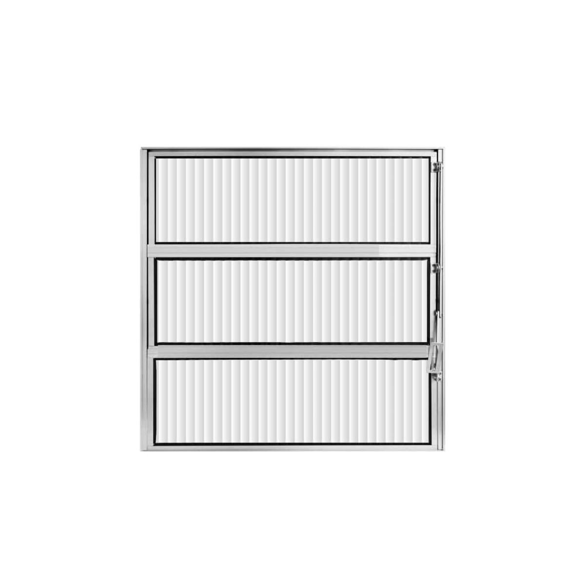 Vitro Basculante Alumínio Branco 60 (A) X 40 (L) - Hale - 1